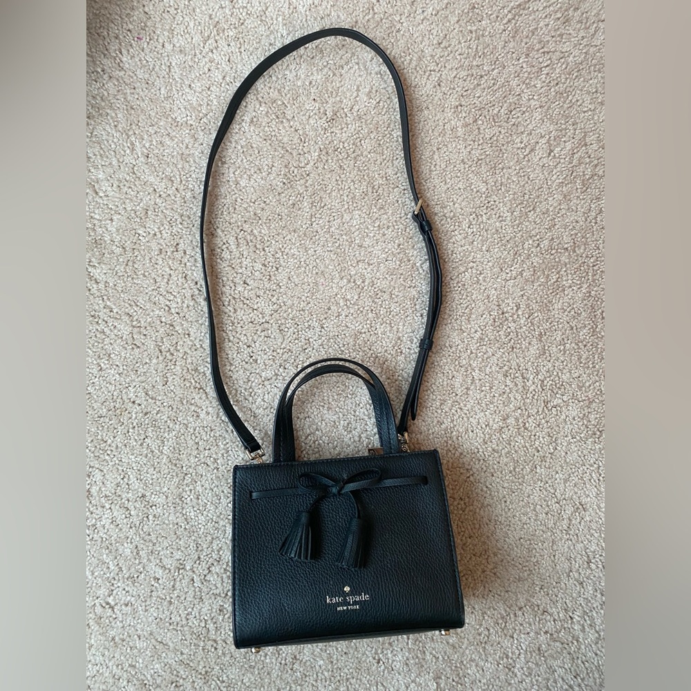 Black Kate Spade Crossbody Purse